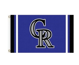 Colorado Rockies Flag 3x5ft Banner Polyester Baseball rockies015 - £12.58 GBP