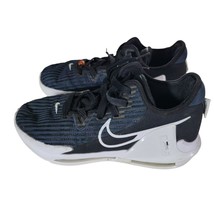 Nike Boys Y7 Lebron Basketball Shoes Blue White DD0423 002 Sneakers - £35.75 GBP