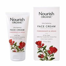 Nourish Organic Ultra-Hydrating Face Cream - Pomegranate &amp; Argan - 1.7 fl oz.. - £47.46 GBP