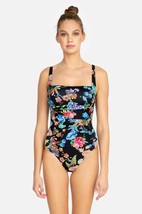 Johnny Was Dreamer Bandeau Floral One Piece Swimsuit XS NWT  - £97.78 GBP