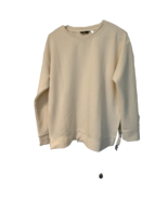 Danskin Ladies&#39; Oversized Crewneck Cream Brand New - $19.79
