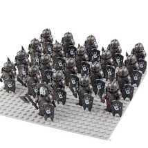 21Pcs Solider Eomer Rohan Warriorr vs Uruk Hai Army Figrues Toys XP261 - £17.92 GBP