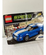 NEW LEGO 75871 Speed Champions Ford Mustang GT blue white race car build... - $142.62 CAD