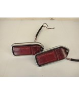 1970 to 1980 MG MGB Rear Side Marker Light Set Pair Assemblies Lucas - $1,344.54 MXN