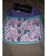 Arctic Zone Insulated Lunch Box Container Unicorn Print BPA Free Water B... - £14.38 GBP