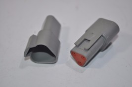 NEW International Navistar 3 Wire Connector End Lot of 2 Part# 1655703C1 - $13.79