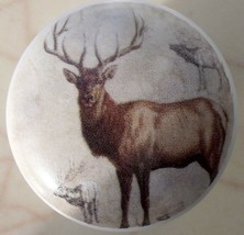 Cabinet Knobs Knob Elk Buck Caribou Deer #4 Wildlife - £4.22 GBP