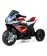 12V Kids Ride On Motorcycle Licensed Bmw 3 Wheels Electric Toy W/ Light ... - £173.80 GBP