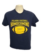 2017 Pelham Football Homecoming Adult Medium Blue TShirt - £11.65 GBP