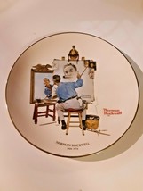 Norman Rockwell 1894-1978 &quot;Triple Self Portrait&quot; Gorham Plate, 10 3/4&quot; D... - £18.11 GBP