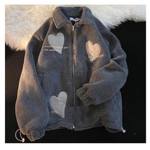 Winter Polar Fleece Zipper Coat Girl Sweatshirt Embroidery Letter Have I Known Y - £90.01 GBP