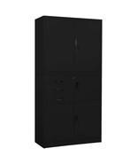  Office Cabinet Black Steel Large Locks Office Cabinet - $14,609.86 MXN