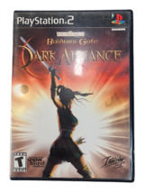 Playstation 2 PS2 Game Forgotten Realms Baldurs Gate Dark Alliance CIB Complete - £11.89 GBP