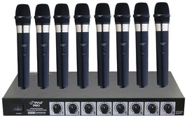 Pyle Pro 8 Mic Wireless System Hand held - £255.54 GBP