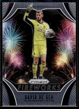 2020 Panini Prizm Premier League Fireworks David De Gea Manchester United #21 - £1.41 GBP