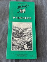 1963 Michelin Pyrenees France French Guide - $47.50