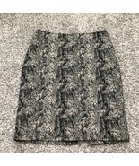 talbots size 10 pencil skirt snake print back zipper - $27.87 CAD