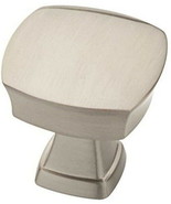 1 (ONE) Threshold Column Knob - Satin Nickel Square Top Knob - $1.82 CAD