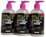 3X Bella Curls Moisturizing + Nourishing Shampoo Coconut + Honey 12 Oz. ... - £25.73 GBP