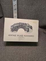 The Heritage Village Collection Stone Bridge Department 56 Porcelain #6546-3 - $14.11