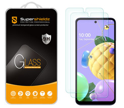[2-Pack] Tempered Glass Screen Protector For Lg K52 - £14.38 GBP
