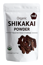 Shikakai Powder Certified Organic Acacia Concinna, Natural Hair Cleanser, 4,8 oz - £7.09 GBP+