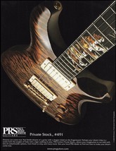 2004 PRS Private Stock #491 Tiger Guitar advertisement 8 x 11 ad print - £3.32 GBP