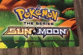 Pokemon The Series Sun &amp; Moon Litten Nycc Comic Con 2018 Exclusive Promo Poster - £11.90 GBP