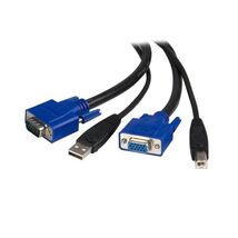 StarTech.com 15 ft 2-in-1 Universal USB KVM Cable  - $74.00