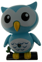 Chirping Owl Animal Indoor Decor Mini Motion Activated Sounds Plastic Nature New - £7.90 GBP
