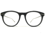Linda Farrow Luxe Eyeglasses Frames LFL/177/3 Black Silver Round 51-19-145 - £151.66 GBP