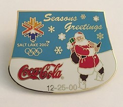 Rare 2002 Salt Lake City Winter Olympics Official Coca-Cola Employee Pin - £63.82 GBP