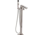 AKDY 1-Handle Freestanding Floor Mount Tub Bathtub w/ Hand Shower Brushe... - £185.54 GBP