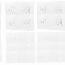20pcs PVC Shower Storage Hooks with Adhesive - $38.60