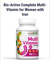 LiveGood -Bio-Active Complete Multi-Vitamin for Women & Immune Support - £15.92 GBP