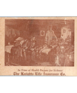 Advertisement The Knights Life Insurance Co With Mercurochrome Bandages - $611.58 MXN