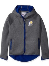 NBA Indiana Pacers Drop Kick Jacket Womens S or M Touch by Alyssa Milano Grey - $13.43