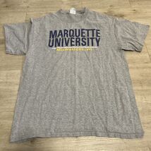 Marquette University Shirt Size M Gray Milwaukee WI NCAA - $9.90