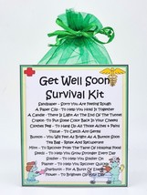 Get Well Soon Survival Kit - Fun, Novelty Gift &amp; Greetings Card Alternative - £6.49 GBP