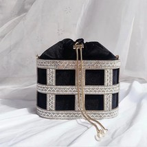  Wedding Clutch Bag Elegant Handmade s  Out  Cage Handbag Party Purse High Quali - £102.77 GBP