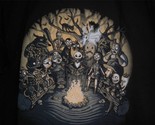 TeeFury Nightmare LARGE &quot;Halloween Tale&quot; Before Christmas Shirt BLACK - £11.28 GBP