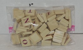 Vintage 1997 Milton Bradley Upwords Replacement set of 64 Letter Tiles ONLY - £7.18 GBP