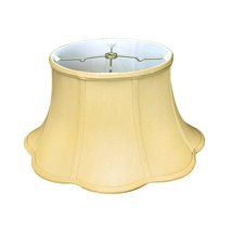 Royal Designs 6-Way Out Scallop Bell Basic Lamp Shade, Beige, 9.5 x 15 x 8 - £55.70 GBP+