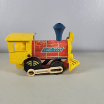 Fisher Price Toot Toot Train Engine Pull Toy #643 Vintage 1964 - £7.94 GBP