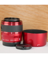 Nikon 1 NIKKOR 30-110mm f/3.8-5.6 VR Lens - Red *DARK PICS* AS IS - £23.22 GBP