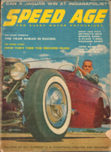 Speed Age Magazine - May 1958 - 1958 Ford Thunderbird, 1958 Packard Hawk, &amp; More - £2.34 GBP