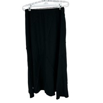 J. Jill Womens Black A-Line Maxi Skirt Size S Polyester Blend - $25.94