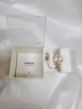  Fossil Hybrid Smartwatch Carlie Rose Gold-Tone Stainless Steel image 5