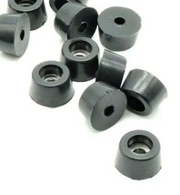 1/2” x 1/4” D X H Tapered Rubber Feet for Electronic Equipment  Enclosures   AV - £8.90 GBP+