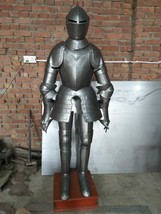 Medievale 18 Ga Piastra Armor Knight Full Body Armor Suit Battle Pronto Suit - £833.74 GBP